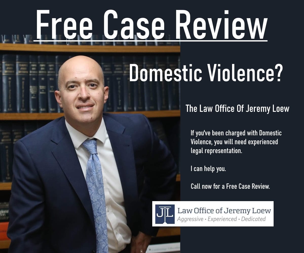 Charged with Domestic Violence in Colorado Springs? Call Jeremy Loew now!