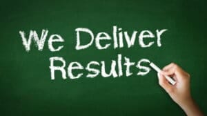 we deliver results